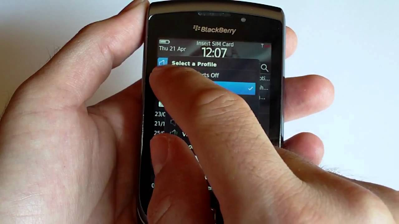 BlackBerry Torch 9800: video análisis