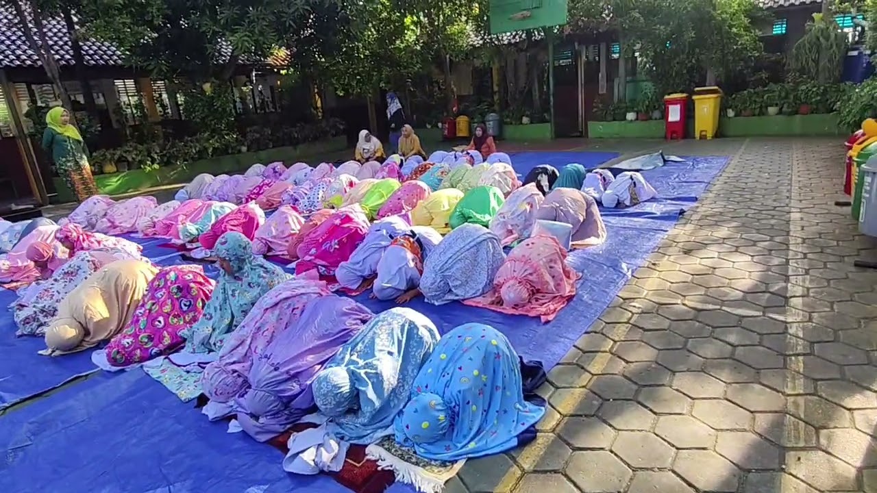 Jumat, 9-1-2026 kegiatan bersama sholat Dhuha 