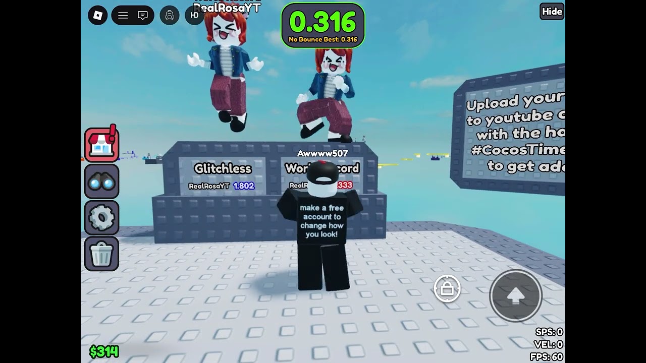 Beating the wrl record in cocoa time trial for some reason