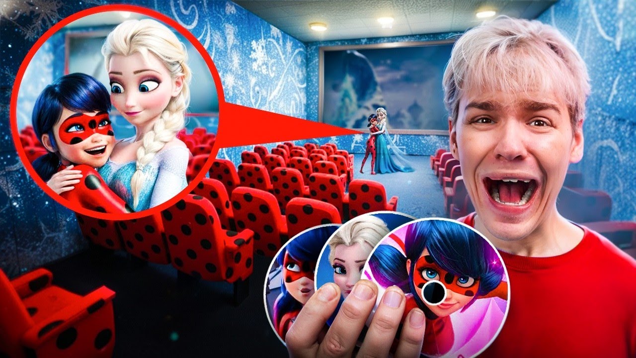 NUNCA VEAS TODAS LAS PELÍCULAS DE LADY BUG Y ELSA A LAS 3 DE LA MAÑANA!!!