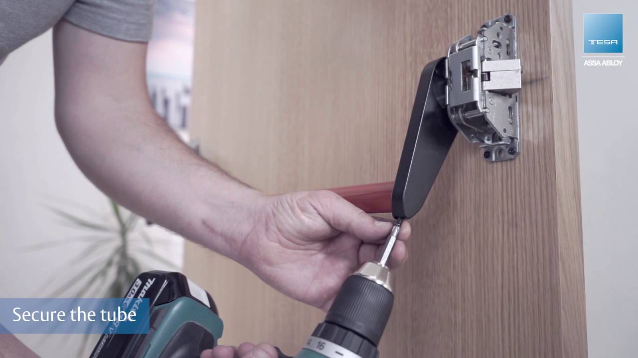 One locking point LITE panic exit device installation – TESA ASSA ABLOY