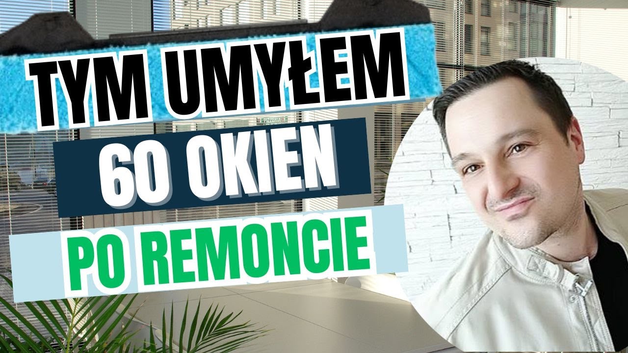SEKRETY MYCIA OKIEN W BIUROWCACH: MOERMAN LIQUIDATOR, ZAROBKI I NARZĘDZIA, KT&Oacute;RE UŁATWIAJĄ PRACĘ
