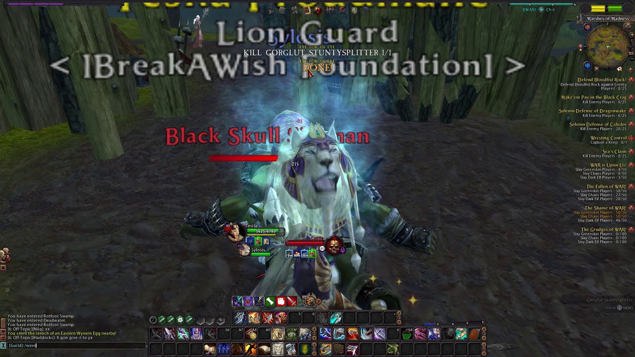 Warhammer Online Shadow Warrior / White Lion RVR Return of Reckoning