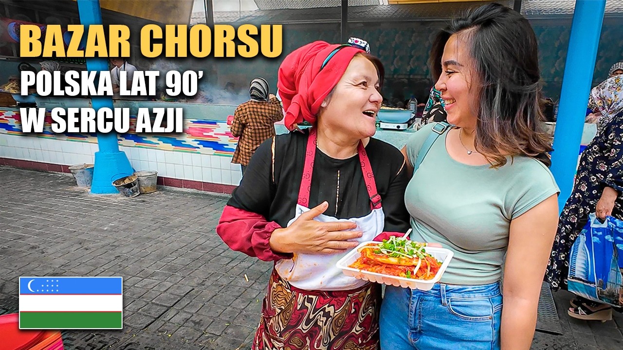 Po tym filmie ZAKOCHASZ SIĘ w UZBEKISTANIE! Bazar Chorsu zachwyca smakami i kolorami 🇺🇿