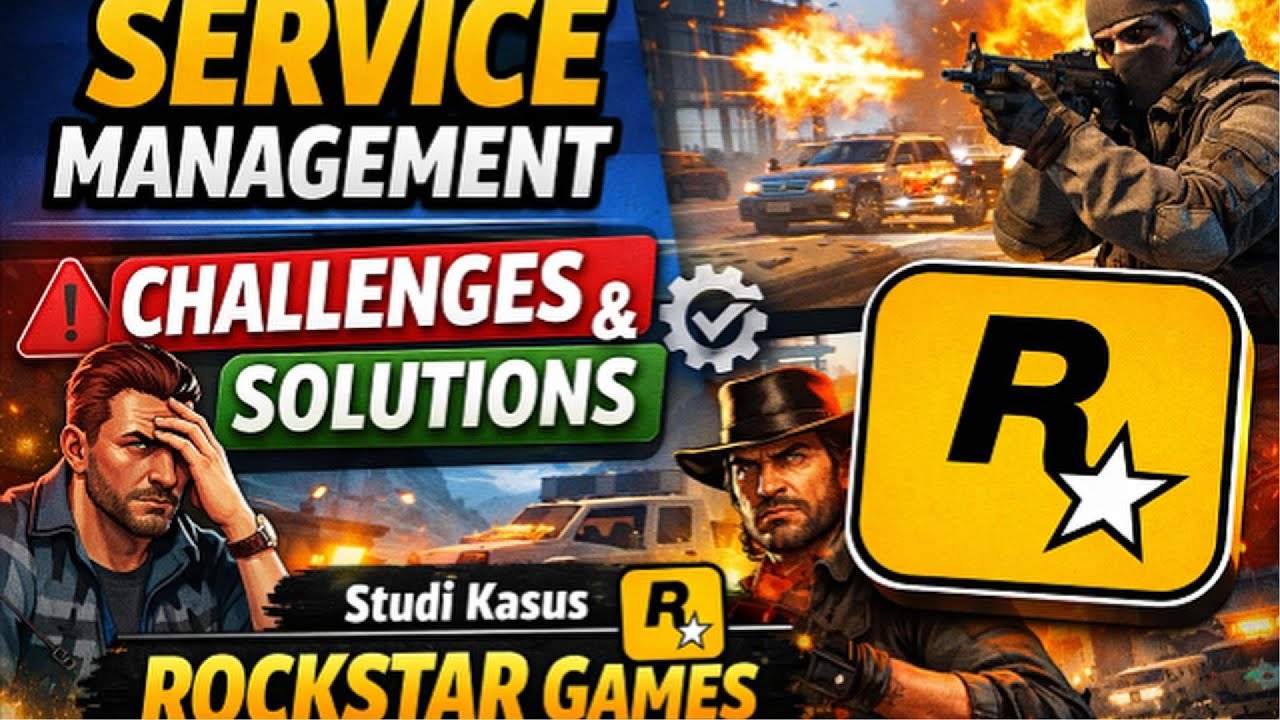 Service Management Challenges & Solutions: Studi Kasus Rockstar Games