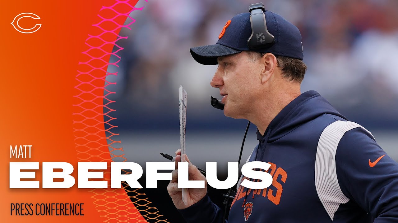 Matt Eberflus addresses roster moves | Chicago Bears