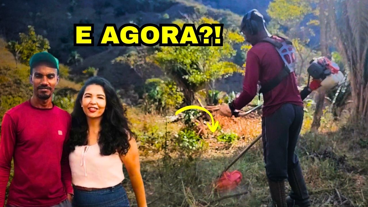 Terminamos O RO&Ccedil;ADO, nosso S&Iacute;TIO DO ZERO, ser&aacute; que vamos dar conta?