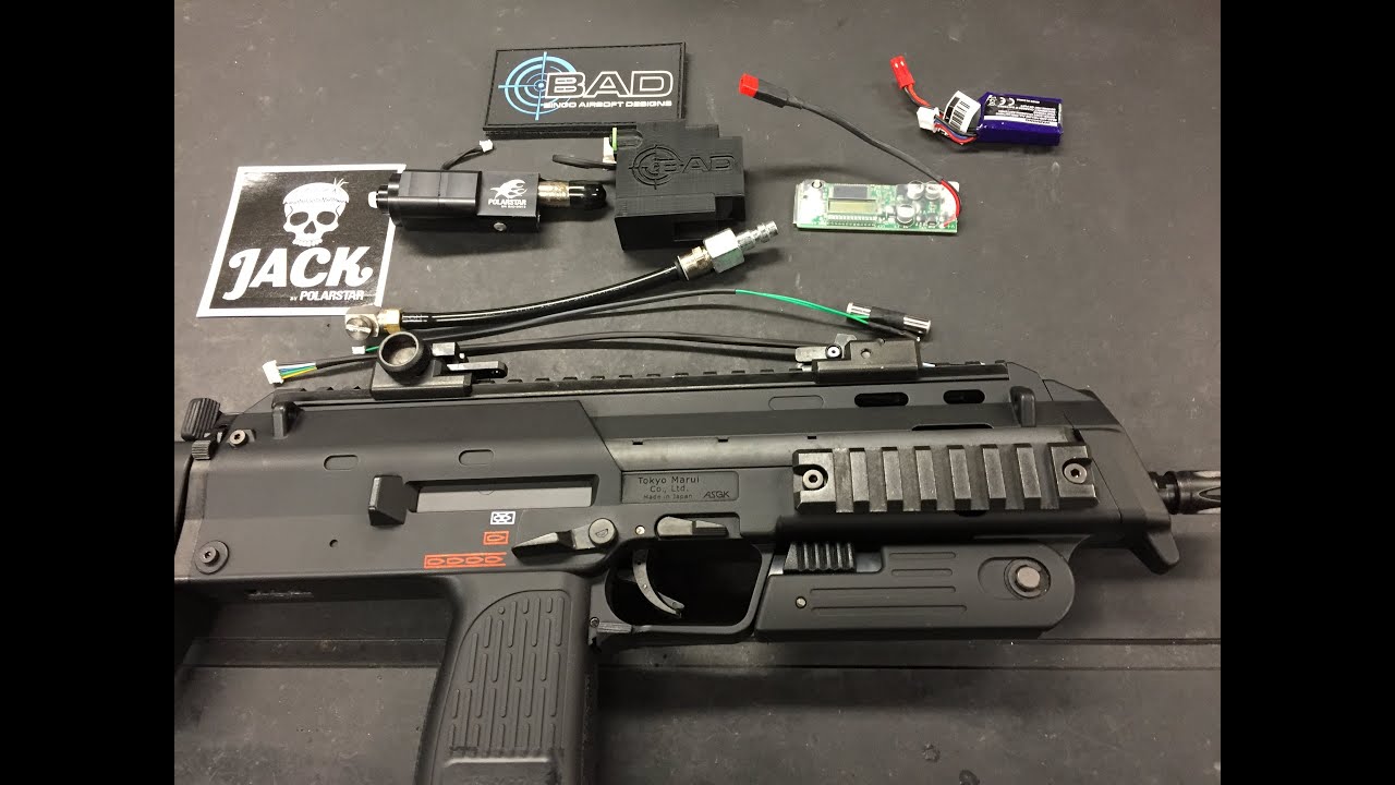 Bingo Airsoft Designs MP7 Polarstar JACK Drop In Kit Installation