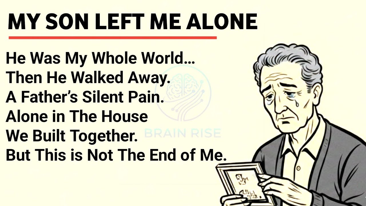 My Son Left Me Alone | Learn English with Stories | English Listening & Speaking Practice
