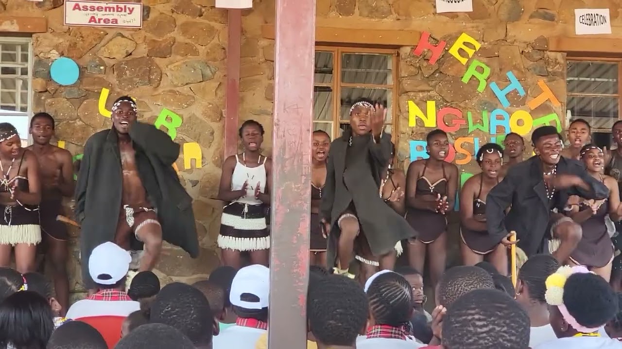 Adam Masebe Secondary, Tswana Dance 2, Seroto Matshehla Primary, Majaneng, 30 Sept 2022