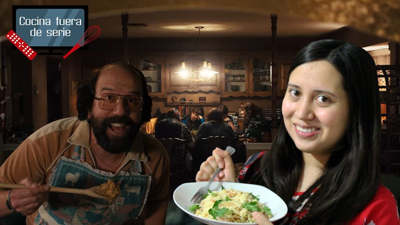 Risotto con cebolla y tocino- Stranger Things