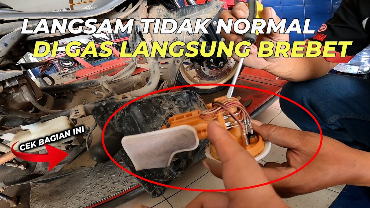 LANGSAM NMAX TIDAK NORMAL DI GAS LANGSUNG BREBET GANTI FILTER BENSIN