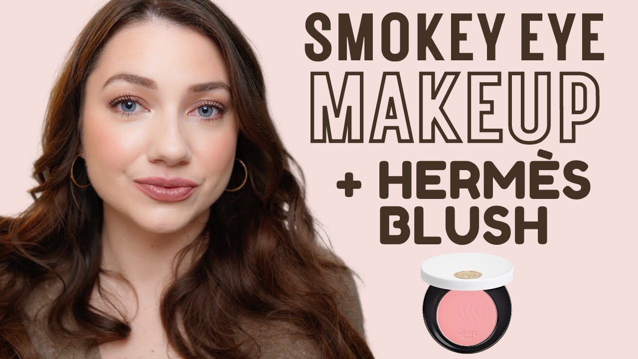 Simple Smokey Eye | Hermes Silky Powder Blush Review