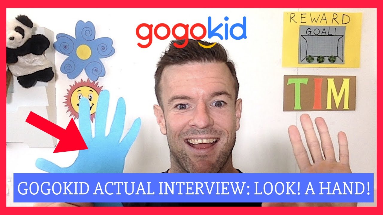 GOGOKid ACTUAL Interview : Finger Mountain (Look! A Hand!) Demo Lesson