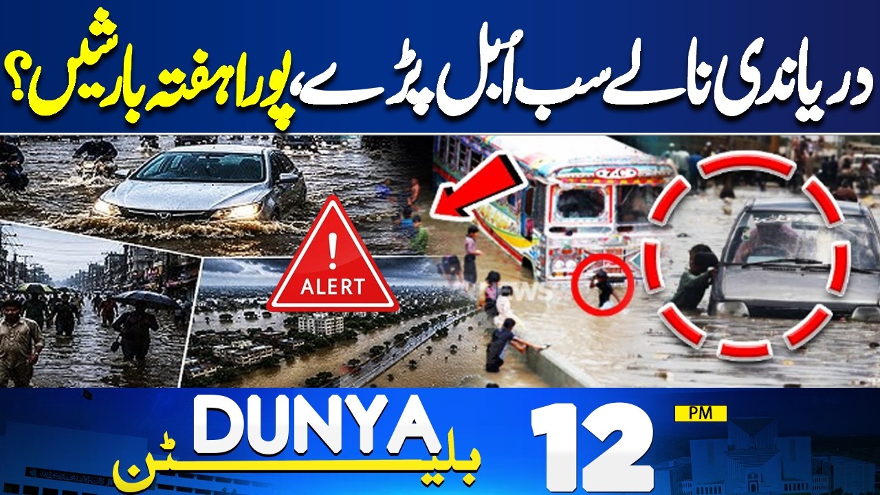 Pakistan Flood Emergency | 48 Hours Very Crucial | Petrol Prices | Alert | 12PM Bulletin