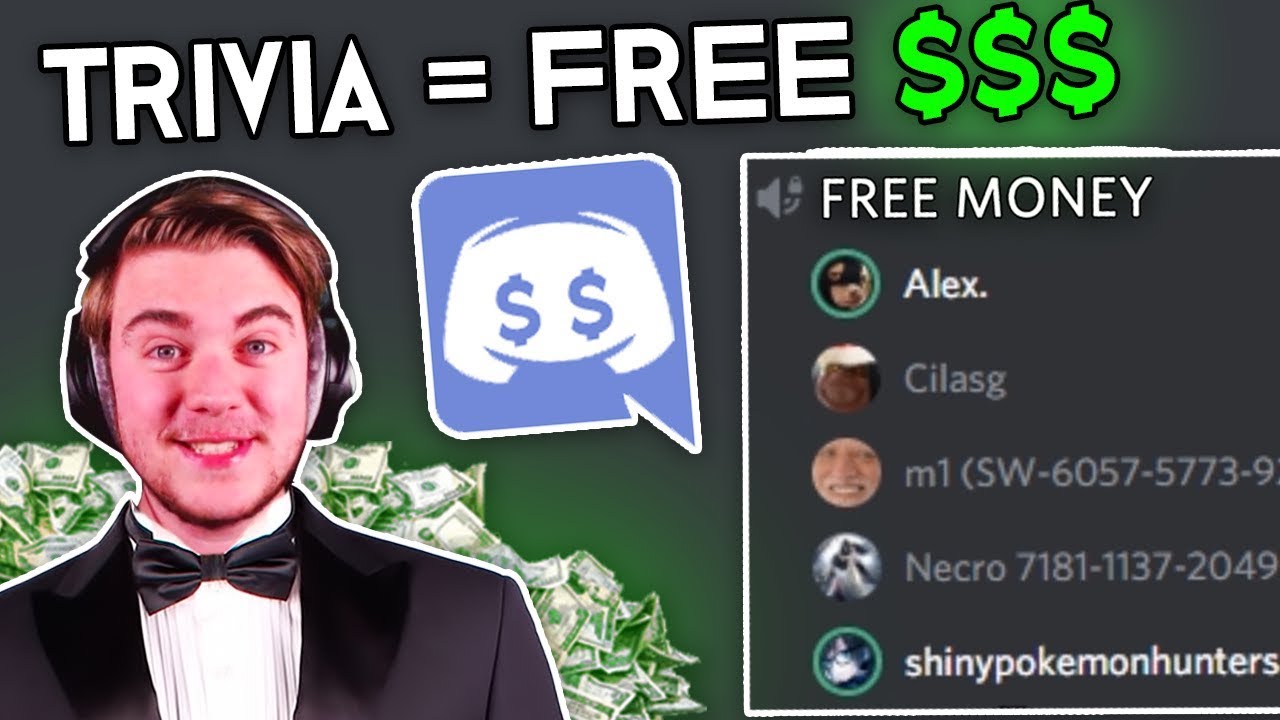Asking Random Discord Servers Gaming Trivia For MONEY