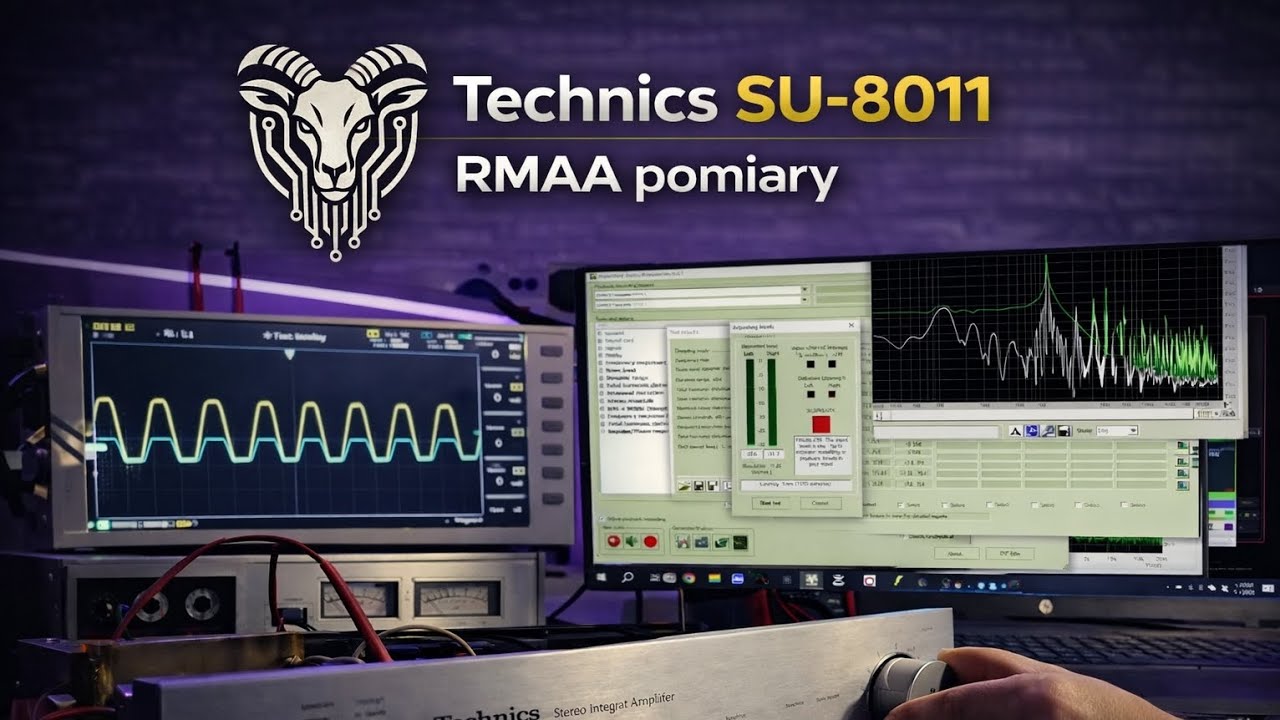 Technics SU-8011 - RMAA pomiary