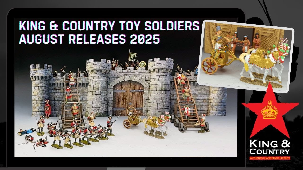 King & Country Toy Soldiers August's Releases - 2025