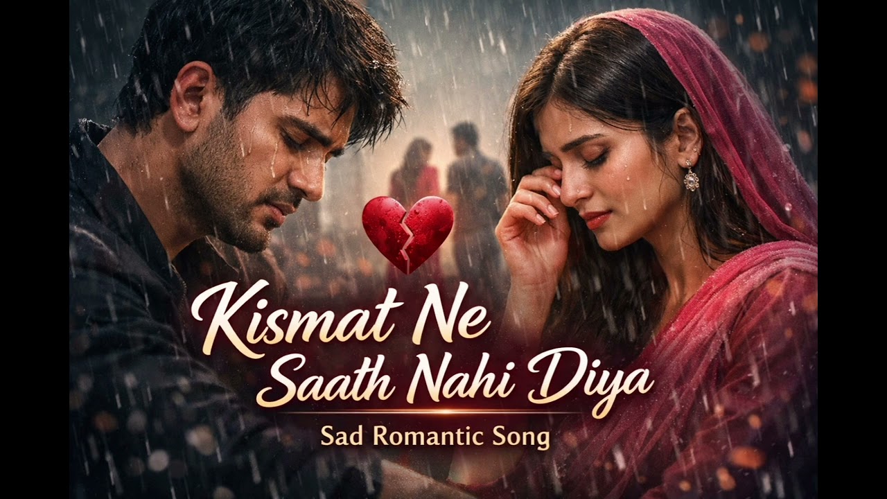 Kismat Ne Saath Nahi Diya 💔 | Heart Broken Sad Song | Emotional Love Story
