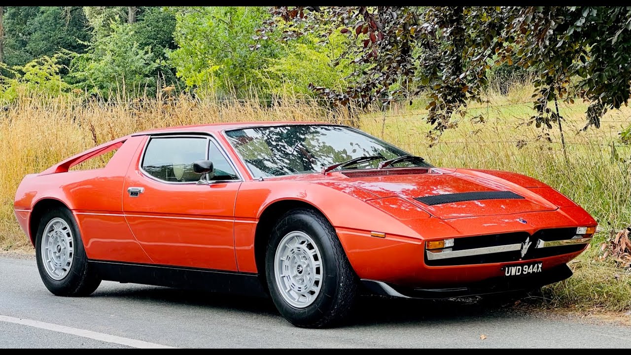 Maserati Merak SS review. Driving Maserati's V6 154mph supercar classic