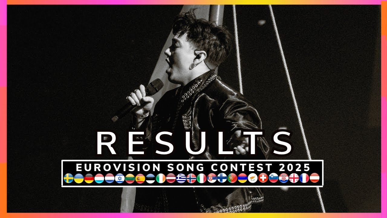 OFFICIAL RESULTS | EUROVISION SONG CONTEST 2025 | ALL 37 COUNTRIES | ESC 2025