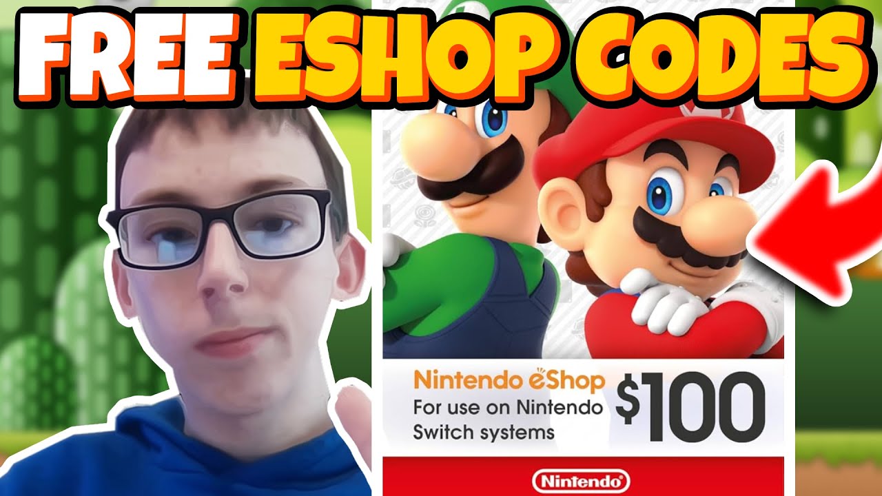 Free Nintendo Gift Cards 2026 ✅ How to get $100 Nintendo eShop Gift Card Codes for FREE