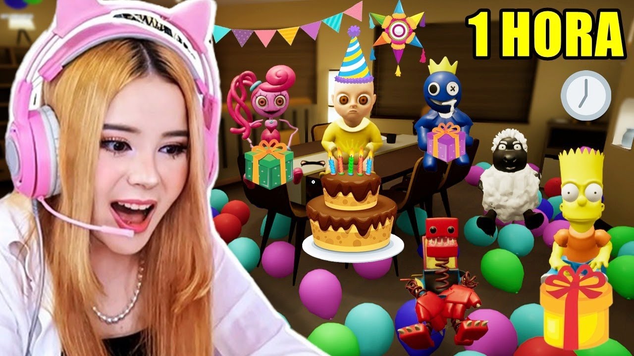 Casi 2 horas festejando al BEBÉ DEMONIO por sus cumpleaños 🥳 | Criss Huera