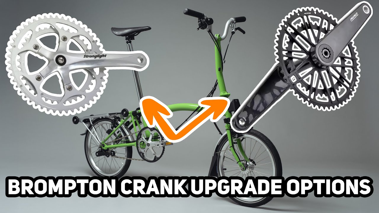 Двойная передняя звезда и экономия веса: обновите шатуны вашего Brompton!