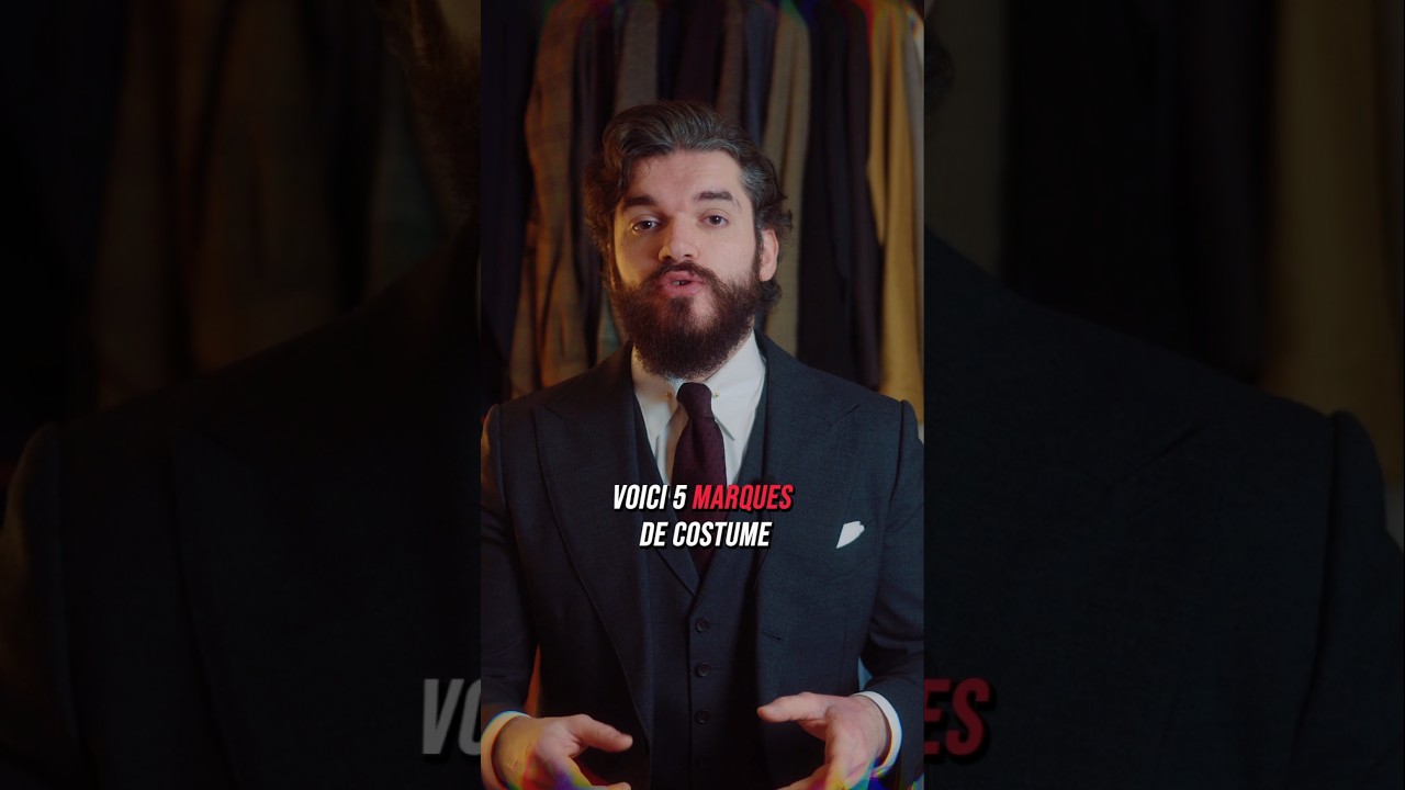 🇨🇵 5 MARQUES DE COSTUMES DE QUALIT&Eacute; &Agrave; PRIX ABORDABLE #suit #costume#elegance #gentleman #sartorial