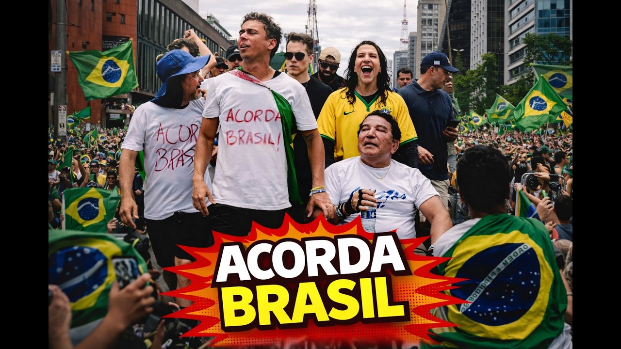 AO VIVO:  Avenida Paulista - ACORDA BRASIL Nicolas Ferreira  #acordabrasil