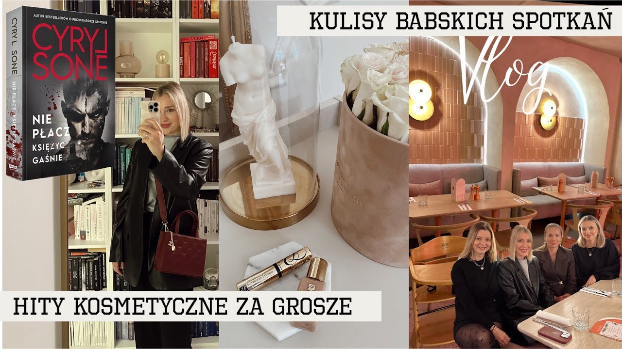 WYPRZEDAŻOWY ŁUP/ HITY kosmetyczne za grosze / backstage Strefa Liderek / nowa książka Cyryla / VLOG