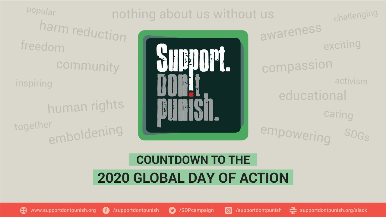 Countdown to the 2020 Global Day of Action - #SupportDontPunish