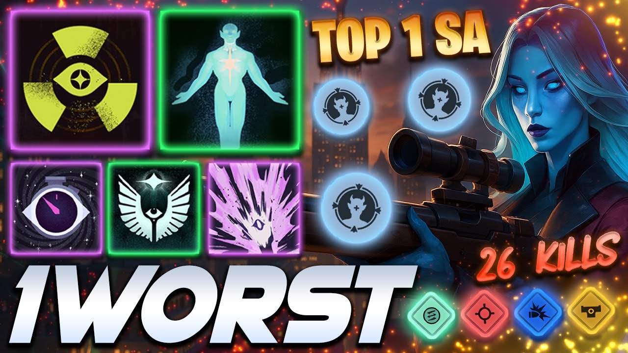 1Worst Vindicta TOP 1 of SOUTH AMERICA 26 KILLS - Deadlock Pro Gameplay & Guides [Watch & Learn]