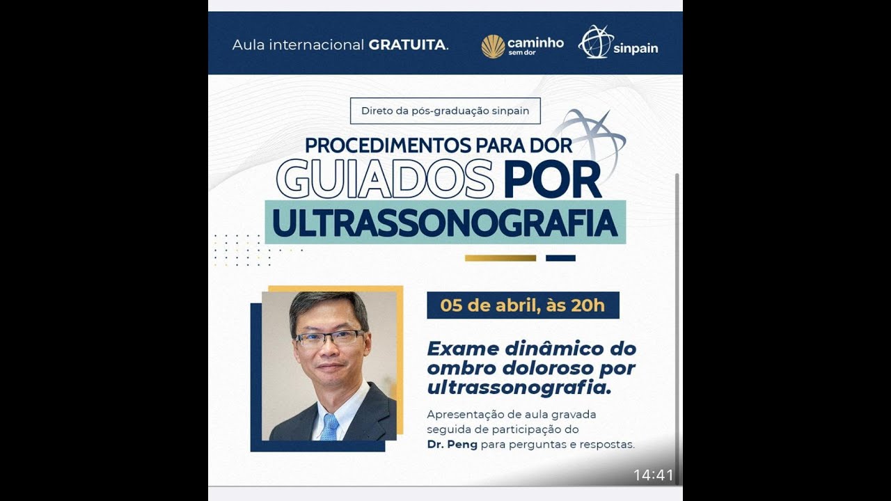 Anatomy, Sonoanatomy and procedures of the Shoulder - Prof. Dr. Philip Peng