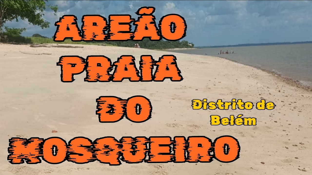Linda Praia do Are&atilde;o, ilha do Mosqueiro, Bel&eacute;m -Par&aacute;.