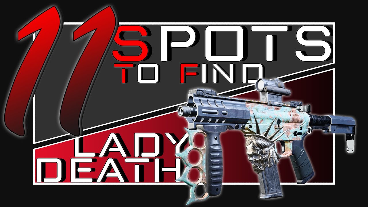 The Division 2 | 11 Spots To Find The **Lady Death** | Quick & Easy | Exotic SMG | PurePrime