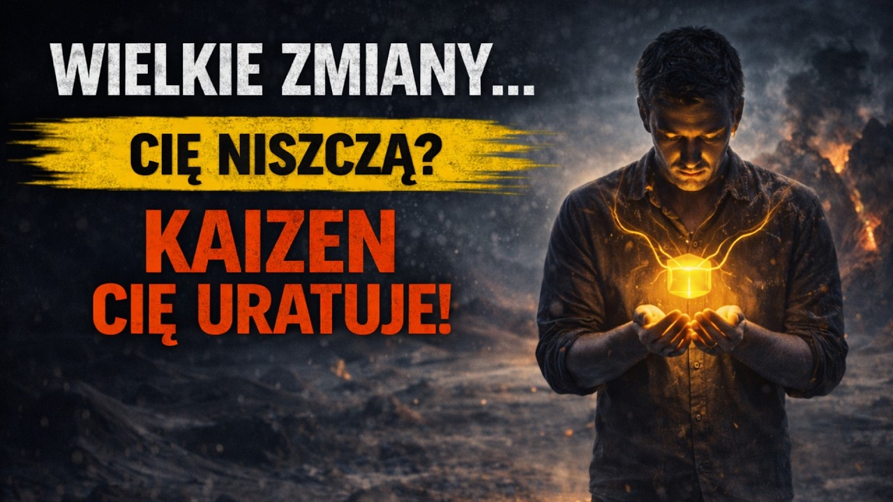 ⛩️ KAIZEN: Dlaczego wielkie zmiany Cię niszczą (Męska Psychologia)