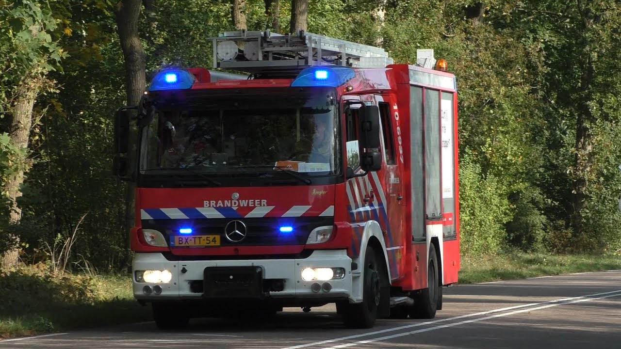 Brandweer NHT en Ambulances met Spoed onderweg in Zaandam Beverwijk en Castricum