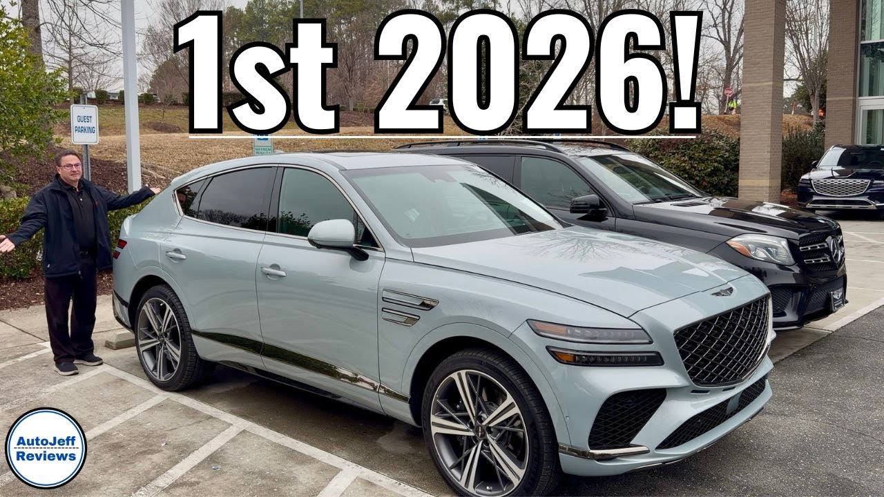 Первый обзор Genesis GV80 Coupe 2026 года — ПОТРЯСАЮЩЕЕ сочетание цветов!