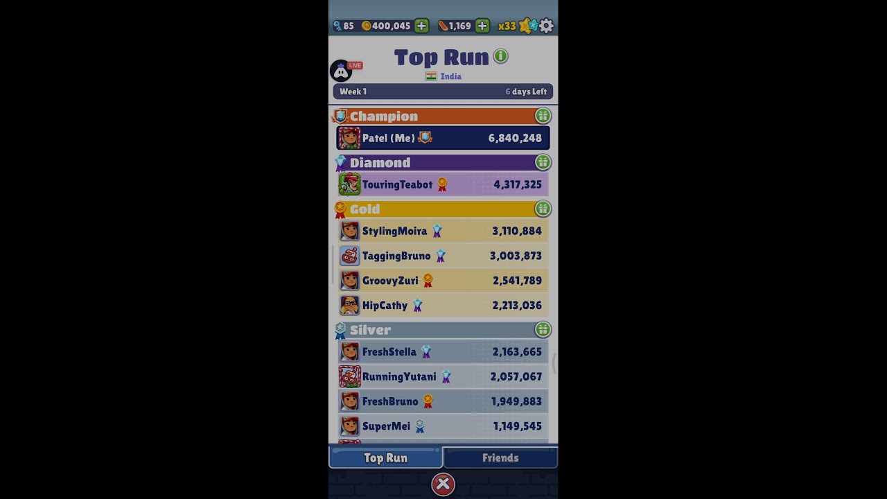Subway Surfers Live HD #subwaysurfers #livefeed #Shorts #Live