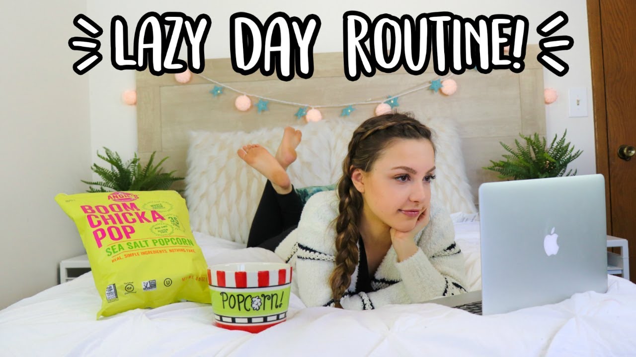Lazy Day Routine! + Hair, Makeup, & Outfit Ideas!