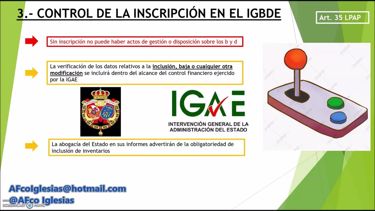 El Inventario Patrimonial (Tema 7, Bloque IV)