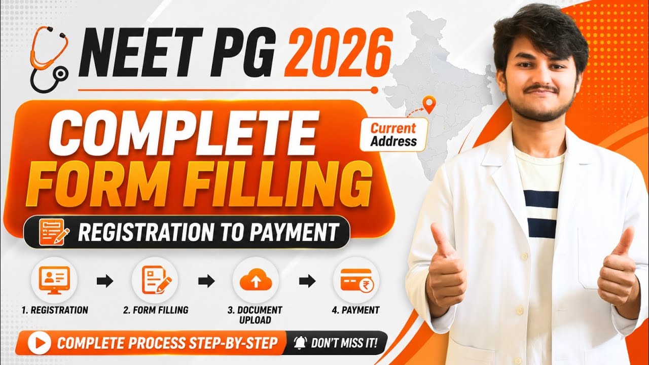 NEET PG 2026 Complete Form Filling | How to fill NEET PG Online Form  | Correspondence Address Proof
