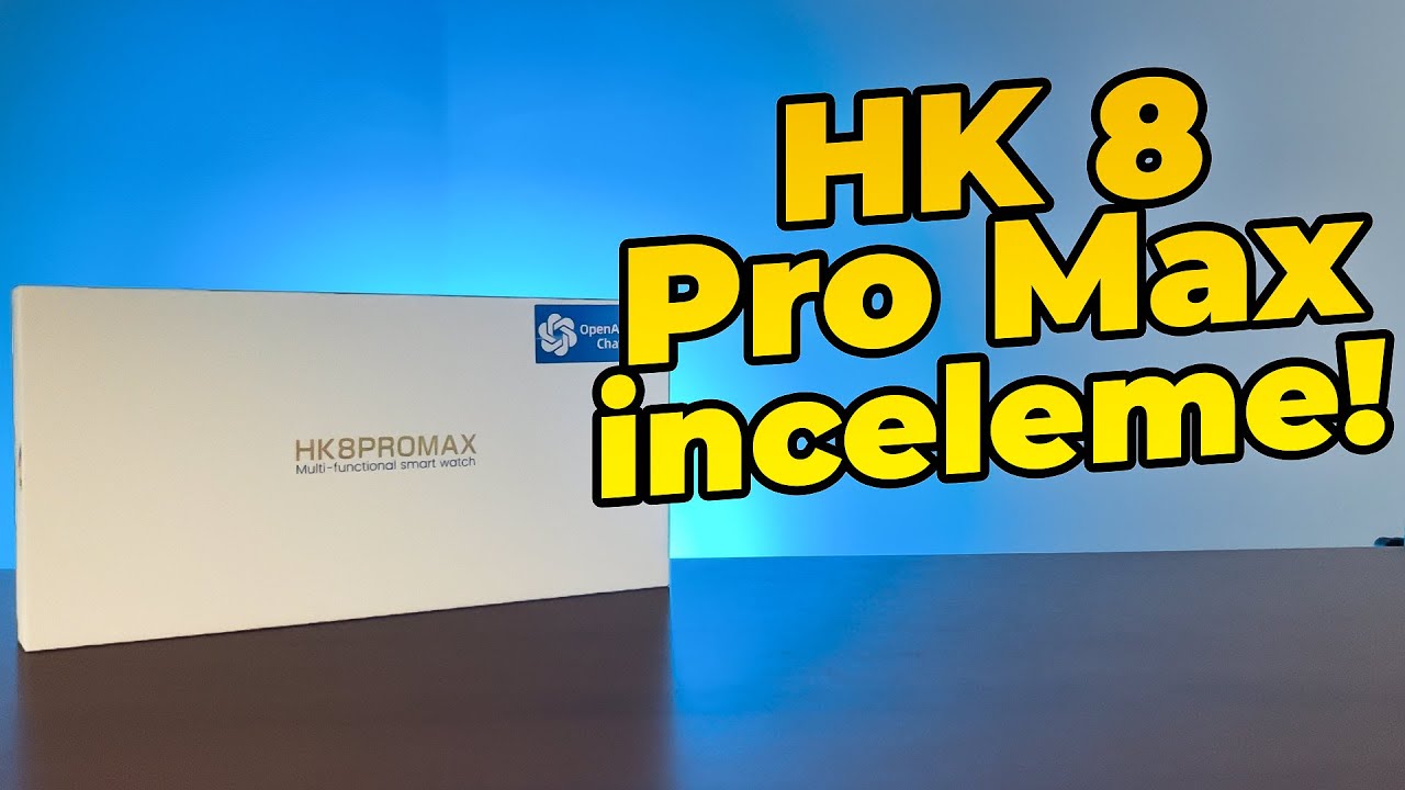 HK 8 Pro Max Akıllı Saat İnceleme! - HK 8 Pro Max!