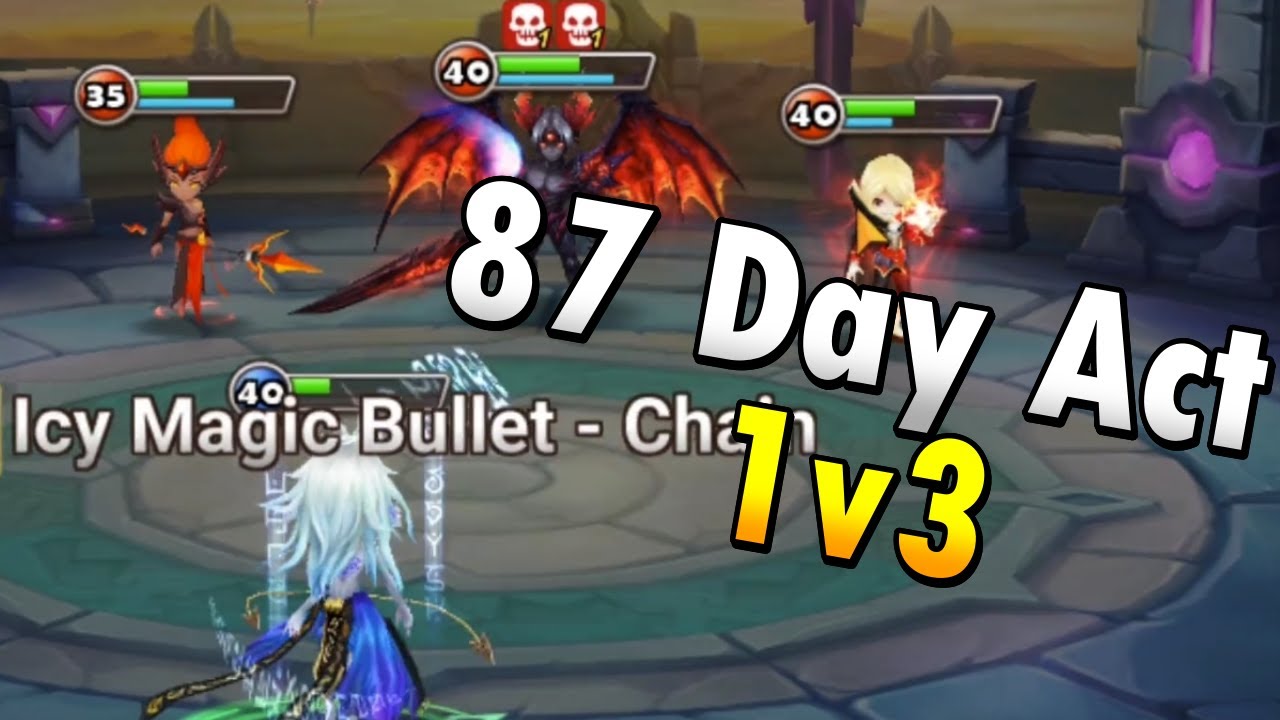 1v3 Siege on YungAshe & #Foxy (Summoners War)