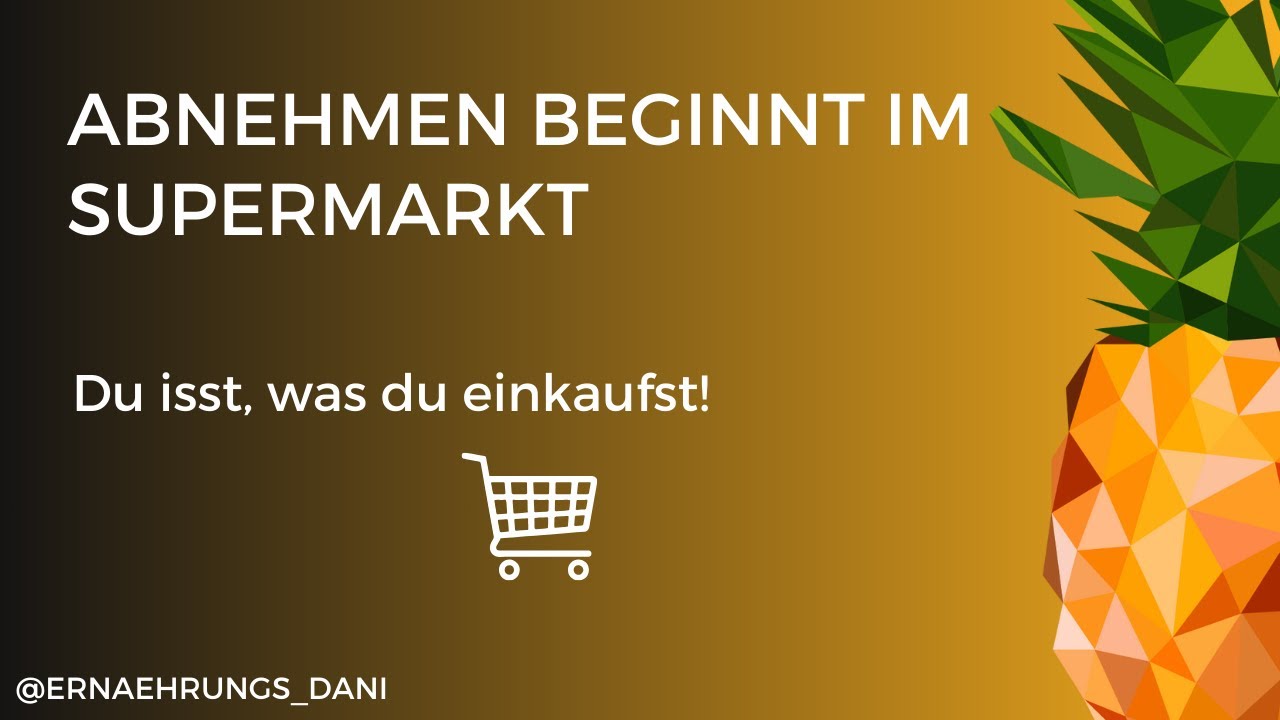 Was dein Einkaufsverhalten mit Abnehmen zu tun hat