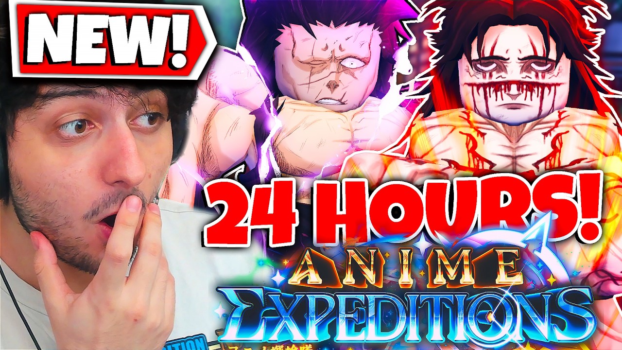 Я потратил 24 ЧАСА и стал НЕПОБЕДИМЫМ в Anime Expeditions в Roblox!