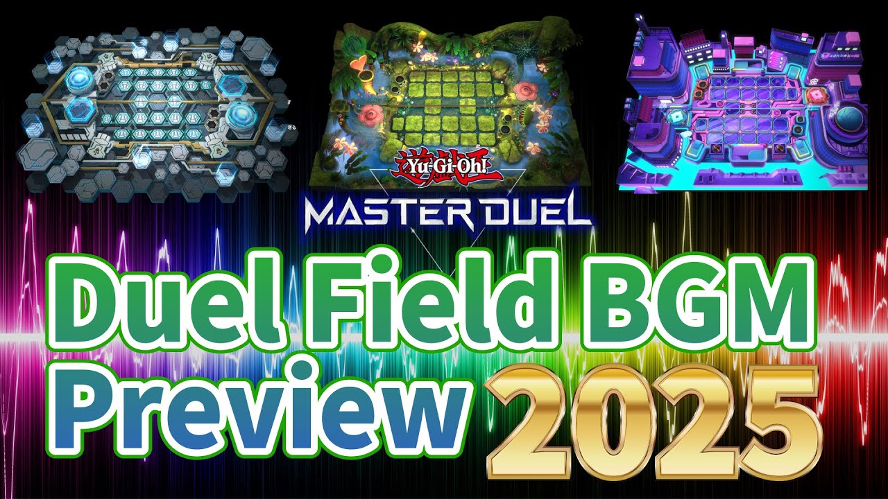 マスターデュエルの全デュエルフィールドのBGM試聴動画2025 [Master Duel all Duel Field's BGM preview video 2025]