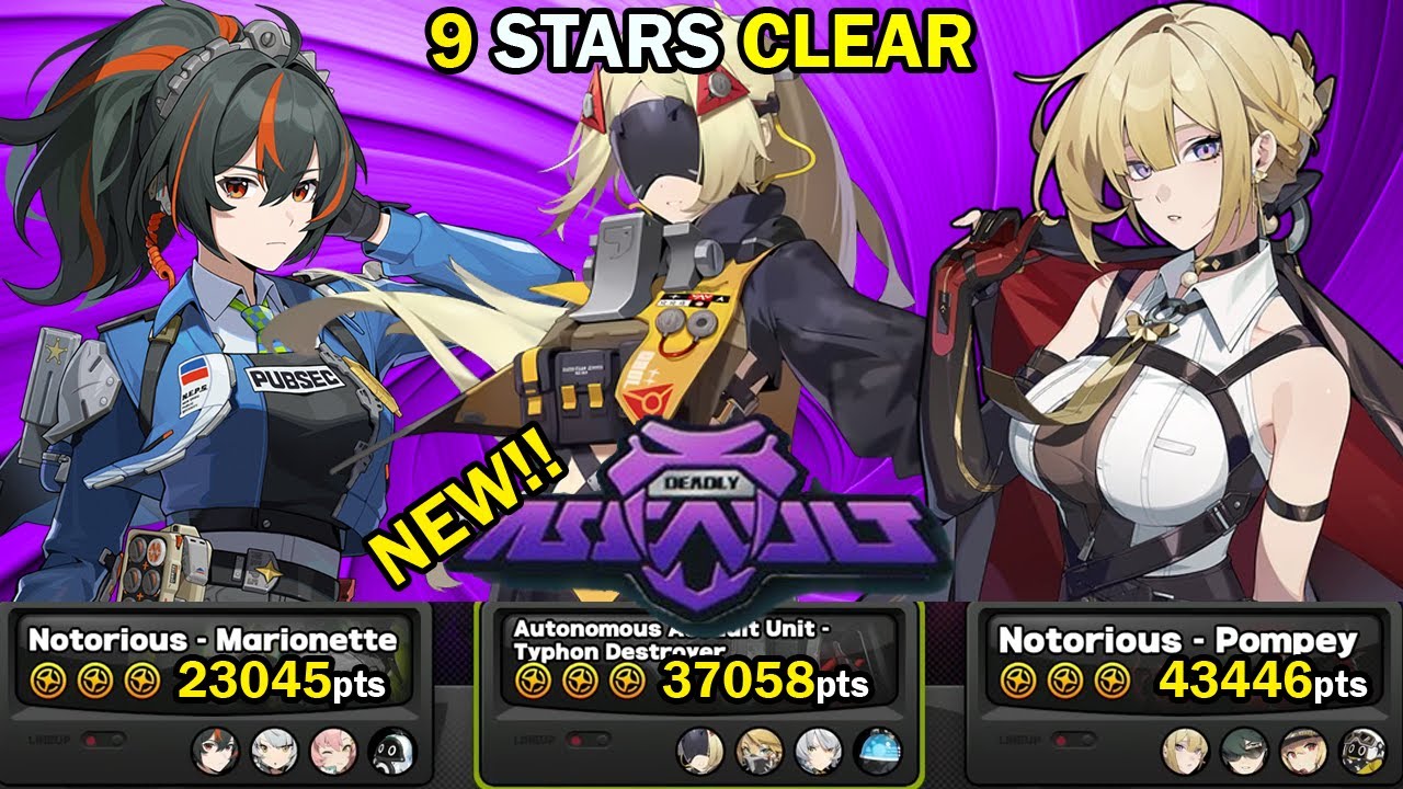 TRIGGER, Zhu Yuan & Evelyn Teams! | NEW Deadly Assault 9 Stars Clear | Zenless Zone Zero ZZZ 1.6