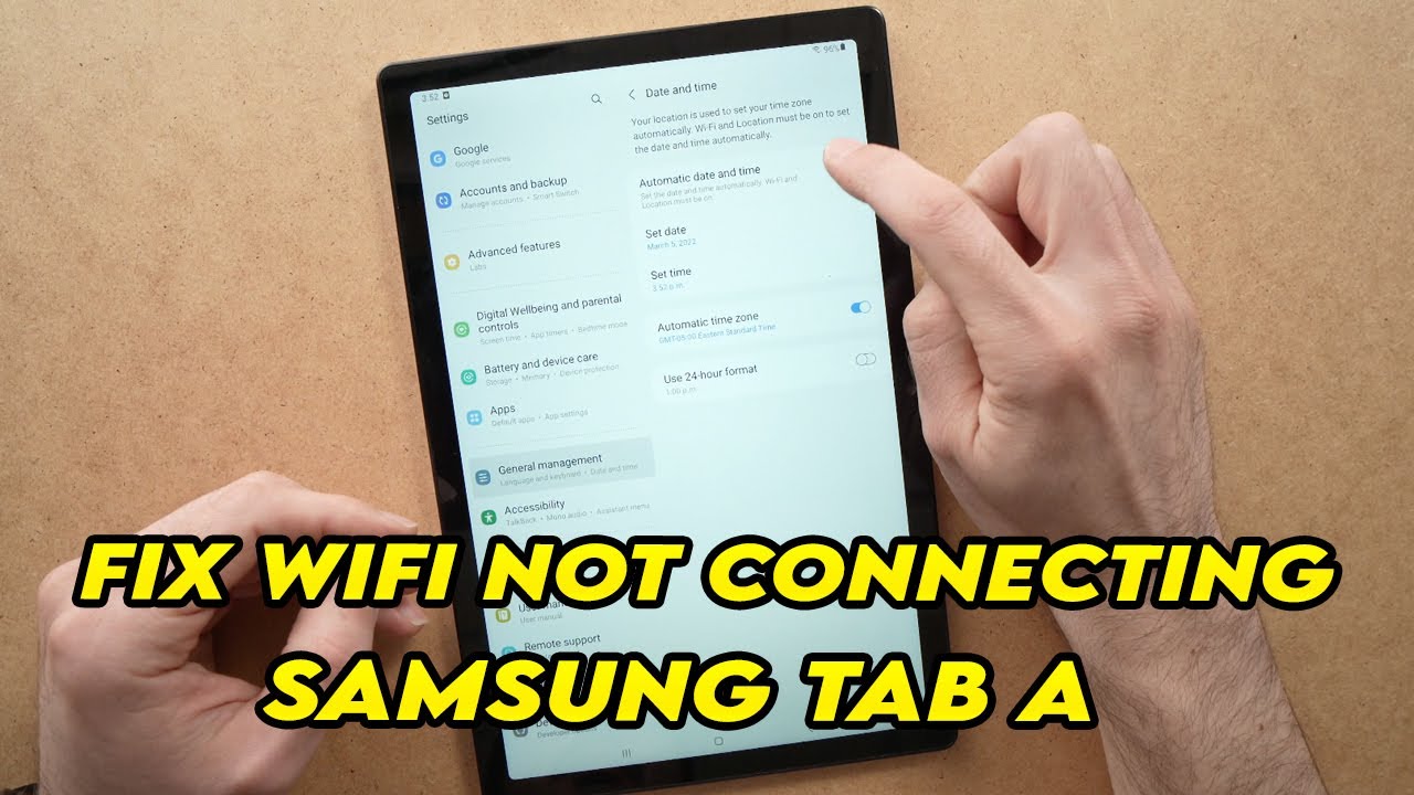 Samsung Galaxy Tab A: устранение проблем с подключением к Интернету по Wi-Fi